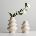 Conjunto de 2 Jarrones Cerámicos contemporáneos