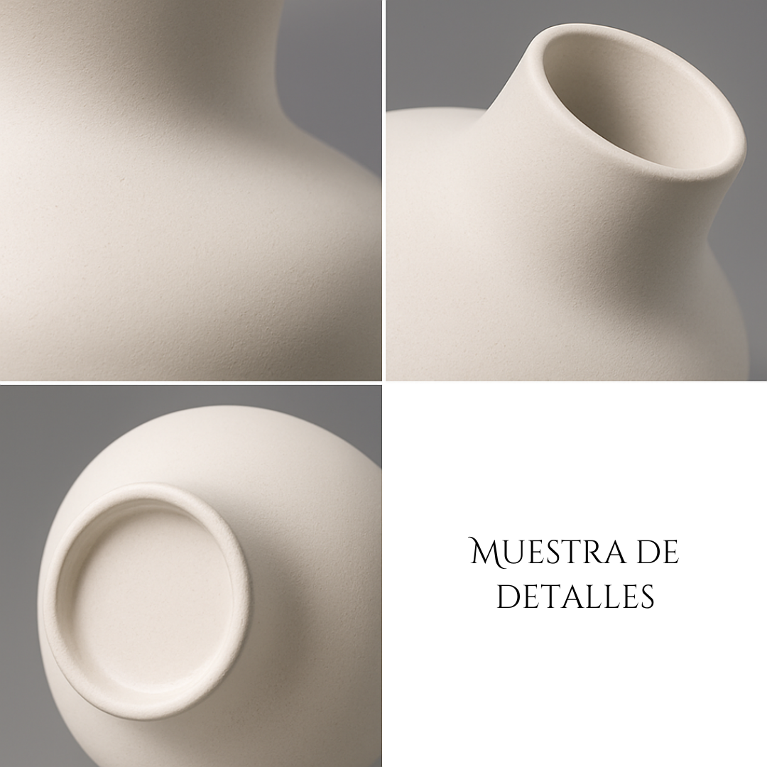 Conjunto de 2 Jarrones Cerámicos contemporáneos